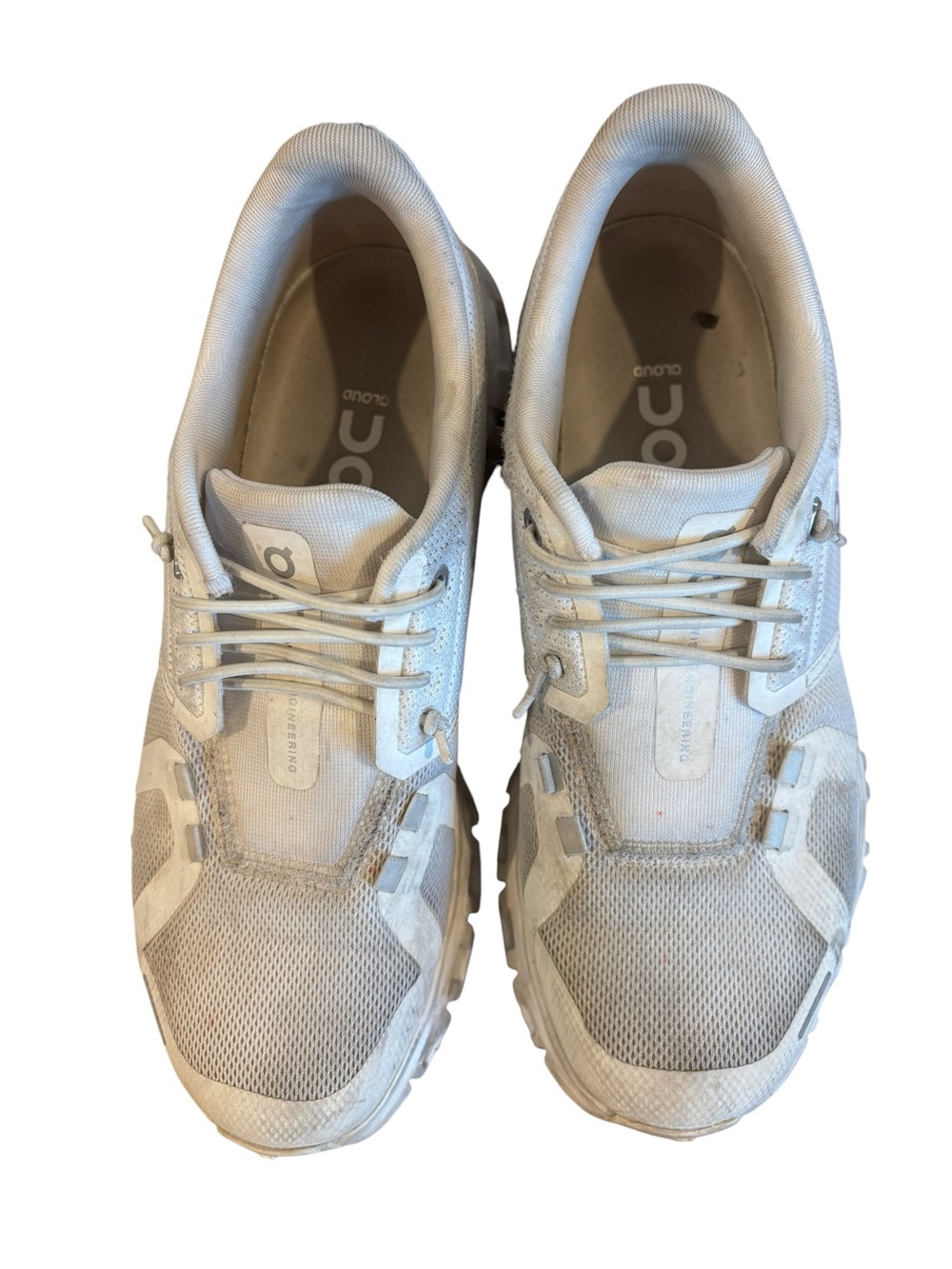 On Cloud Women’s Size 6 Athletic Running Shoes - Light Gray/White - Picture 2 of 6